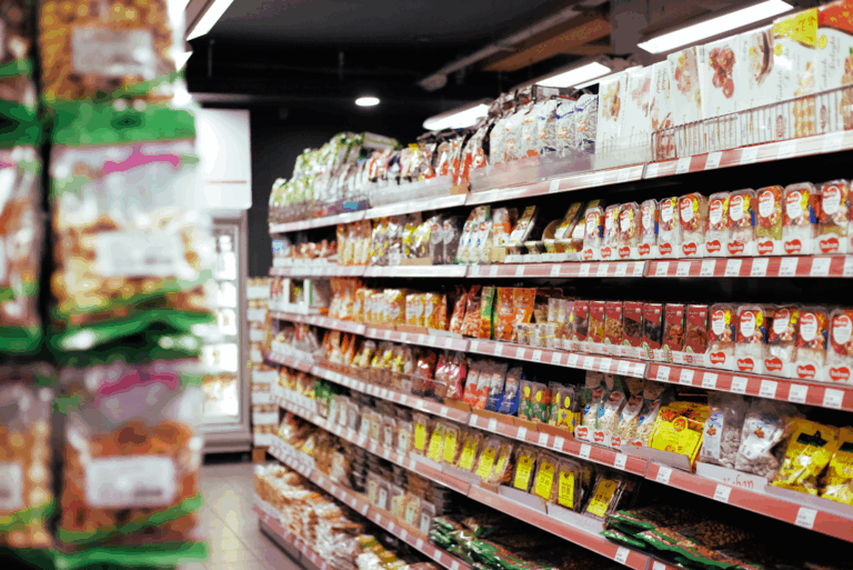 super marché encaissement
